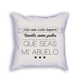 Cojín Mejor abuelo que padre