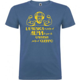 Camiseta La música, el alma y Platón
