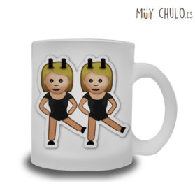 Emoji Taza Bailarinas molonas