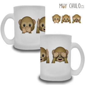 Emoji taza monos molones