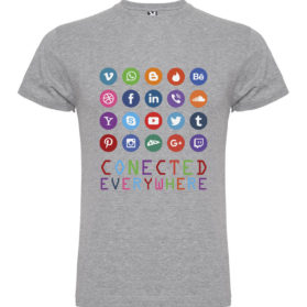 Camiseta Conected Everywhere