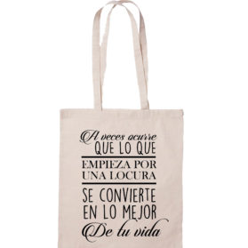 Bolsa Locuras que se convierten en lo mejor