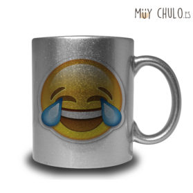 Emoji Taza Risa incontrolable