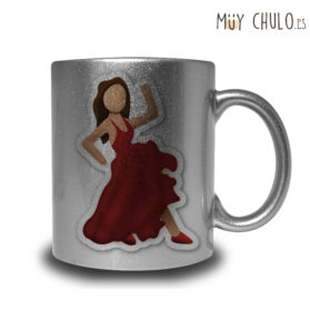 Emoji taza flamenca