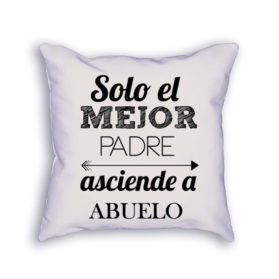Cojín solo el mejor padreCojín solo el mejor padre