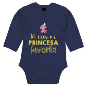 Body de manga larga Tú eres mi princesa favorita