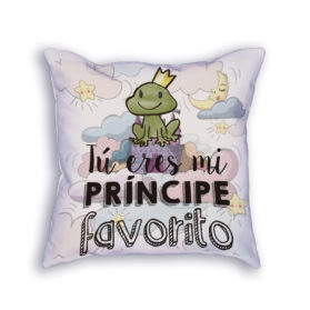 Cojín Eres mi príncipe favorito
