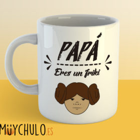 Taza Papá eres un friki
