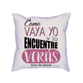 Cojín Como vaya yo y lo encuentre